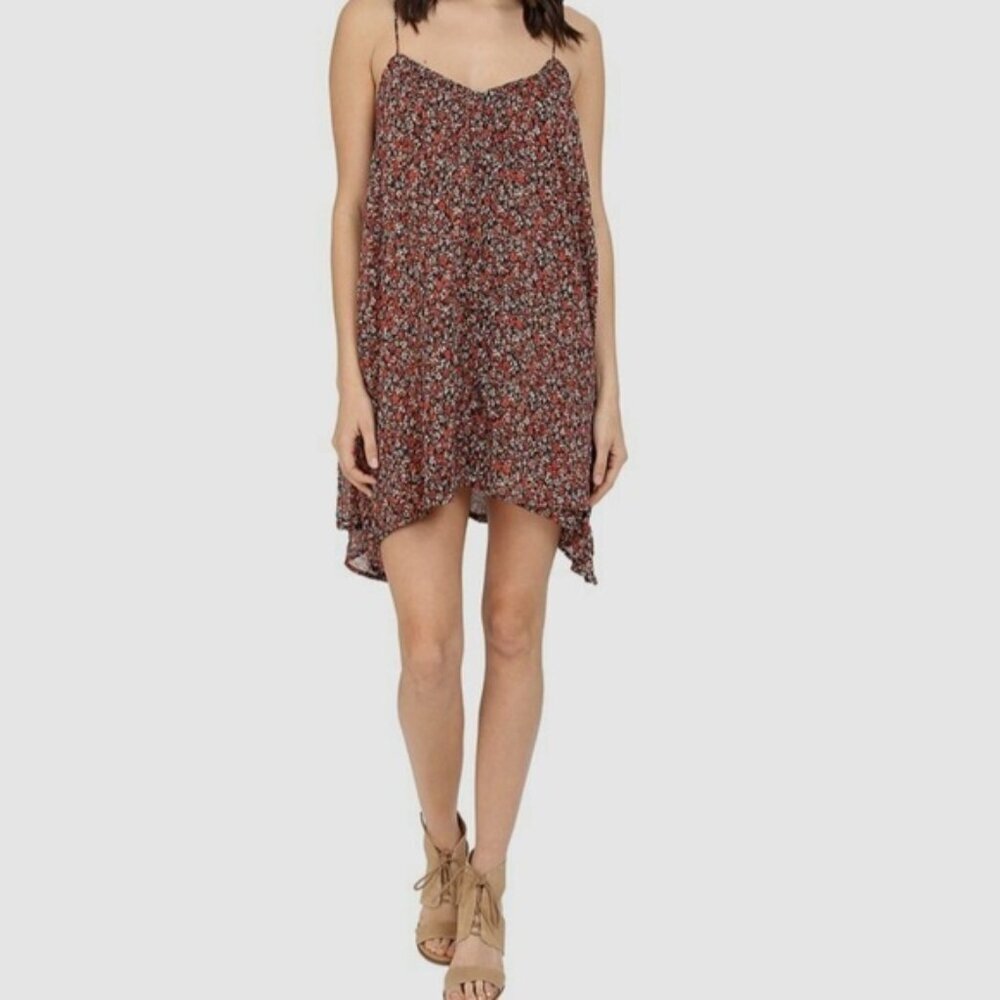 Volcom floral Slip Dress Medium